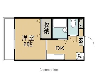 GLANZ【1階】の間取り
