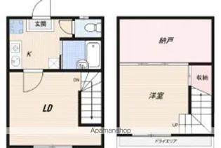 STAGE四ツ谷【1階】の間取り