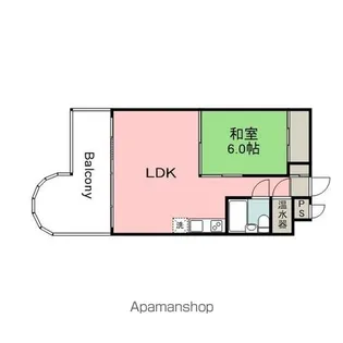 ほうらいの里宮島【5階】の間取り