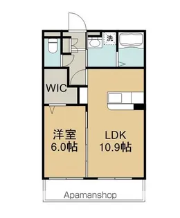 STELLA小池原【2階】の間取り