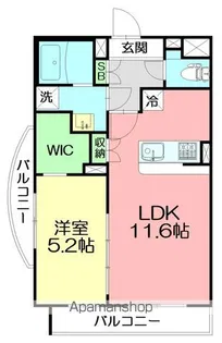 OPUS・ONE【4階】の間取り