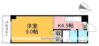 メゾンレーヴ高須【2階】の間取り