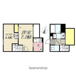ADC小郡ARIANA【202号室】の間取り