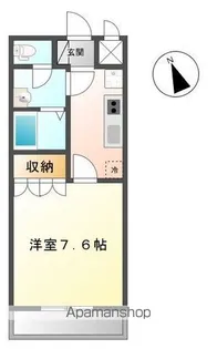 シャトーグリーンⅠ【2階】の間取り