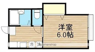 ブランシュ【203号室】の間取り