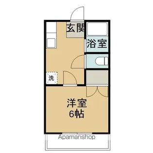 アネッサⅡ【103号室】の間取り