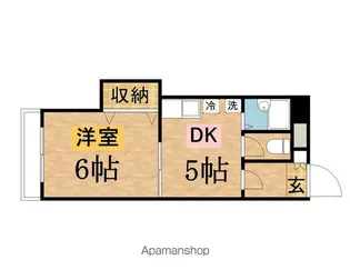 メゾン桜ヶ丘【1階】の間取り