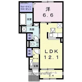 ビリーフ【1階】の間取り