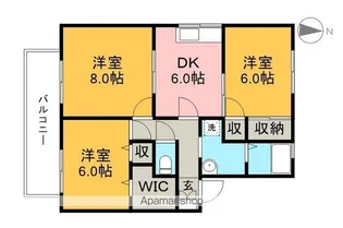 ソフィア横町 C棟【1階】の間取り