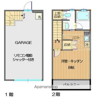 SKガレジオ東初富Ⅱ【1階】の間取り