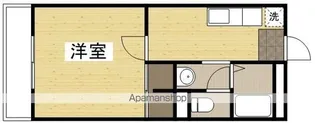 サウスウインドⅡ号館【305号室】の間取り