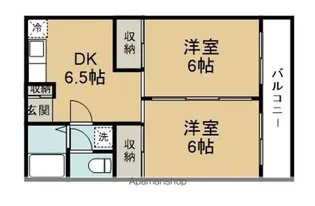 コーポ菅原【2階】の間取り