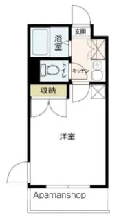 LILY浜野【3階】の間取り