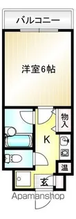 AD宮前平1号館【3階】の間取り