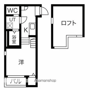 グリュックハイム【2階】の間取り