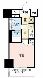 ジェノヴィア青砥スカイガーデン【2階】の間取り