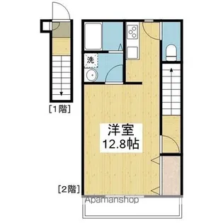 セミデタッチドハウス志津川【203.号室】の間取り