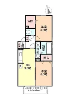 アースピア B【201号室】の間取り
