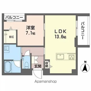 SOIRE 白壁【3階】の間取り