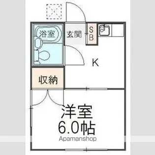 ル・ドルトア・大塚【202号室】の間取り