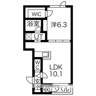 TORCE DYQUEM【2階】の間取り