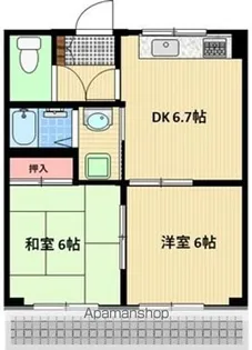 グランド・イースト【1階】の間取り