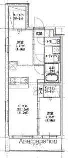 EKSA・STACIO【1階】の間取り