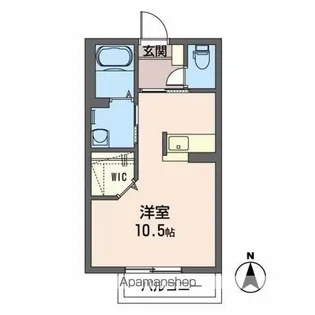 オランジュ【2階】の間取り