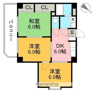 メゾンMIYAJI【2階】の間取り