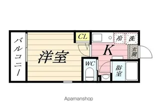 (仮称)平安町二丁目アパートメント【205号室】の間取り