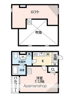パルティーレ【2階】の間取り