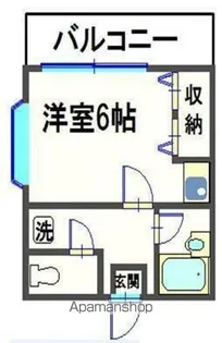 マドレーヌ南柏【2階】の間取り