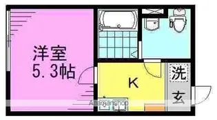 阿佐ヶ谷テラス【1階】の間取り