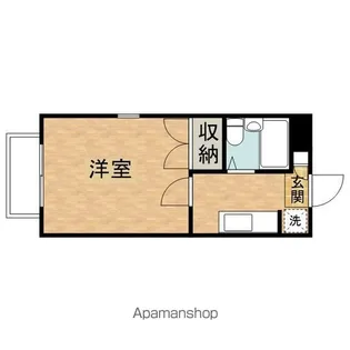 ハイツクリエイト【2階】の間取り
