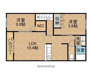 ポラリス【2階】の間取り