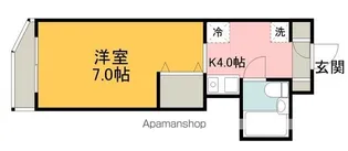 アルカディア相模原【3階】の間取り