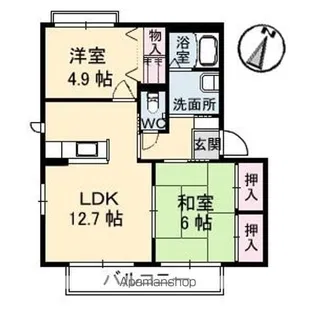 ILEXHEIMU棟【1階】の間取り