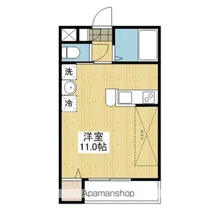 アルト萱町 西棟【105.号室】の間取り