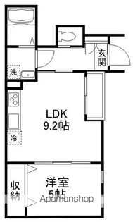 アムールトミーパレスⅢ【1階】の間取り