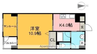 HARIMAYA STAY’S【2階】の間取り