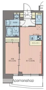 プレジオ池袋NORTH【2階】の間取り