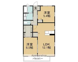 RAMBOW南日吉【1階】の間取り