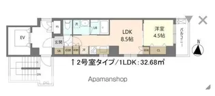 GRAND−MERE横浜大口【6階】の間取り