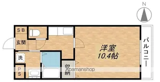 サングランデ【207号室】の間取り