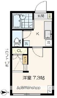 東京都練馬区豊玉北4丁目【アパート】の間取り
