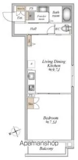 ザ・フォレスト立川【3階】の間取り