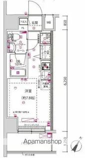 クラリッサ横浜シエル【3階】の間取り