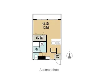 長田ビル【3階】の間取り