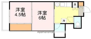 シャングリラ高松【2階】の間取り