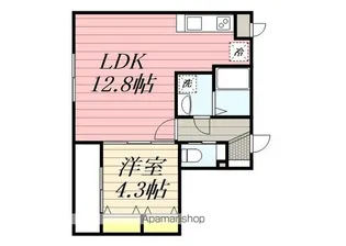 ミリアビタ長洲【2階】の間取り